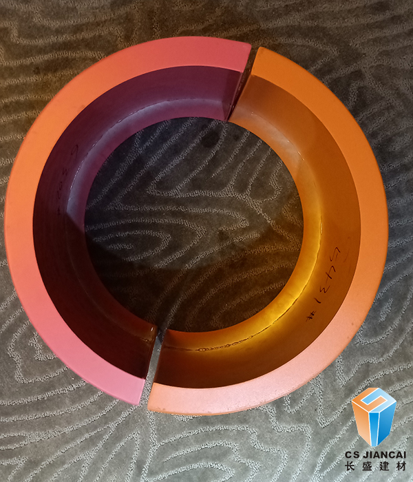 橙色包柱铝单板中心图