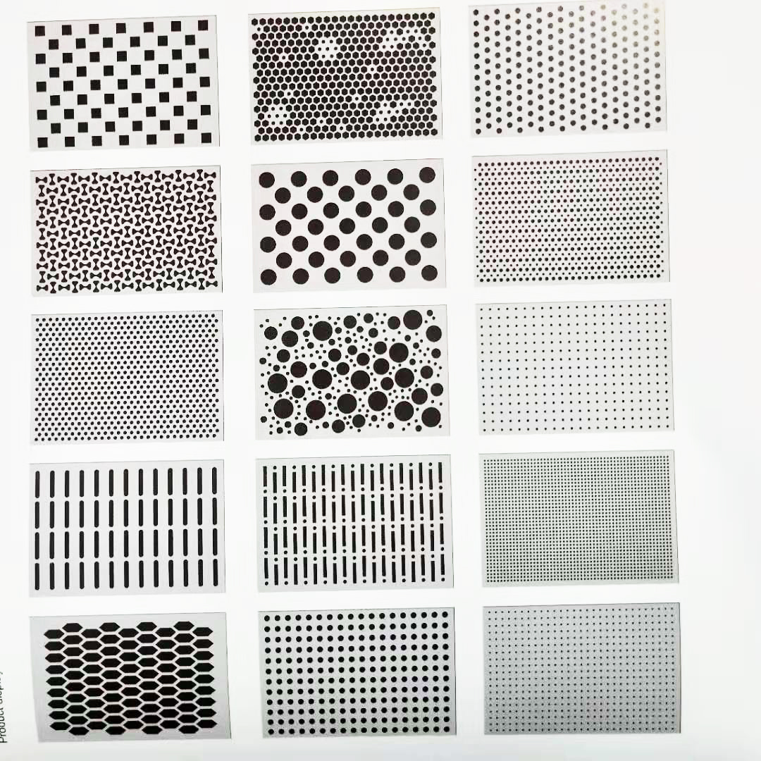 冲孔铝单板样板图