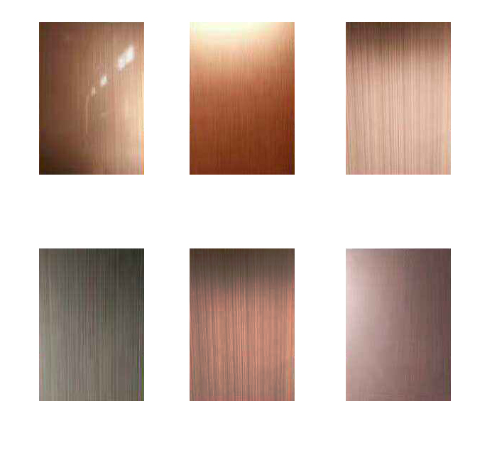 拉丝铝单板色卡