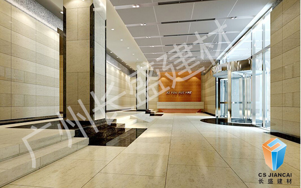 石材铝蜂窝板幕墙吊顶效果