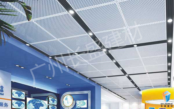 冲孔铝单板装饰效果1