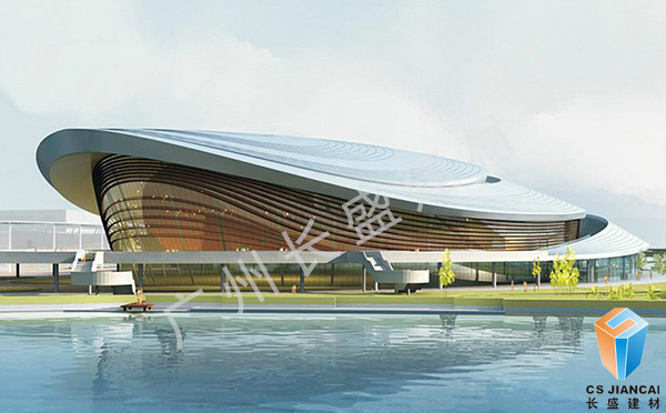 双曲氟碳铝单板应用效果实例图1002