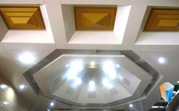 弧形铝单板室内装饰天花
