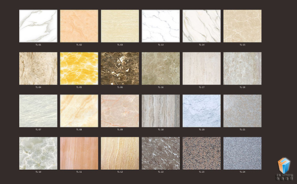 石纹铝蜂窝板参考色卡