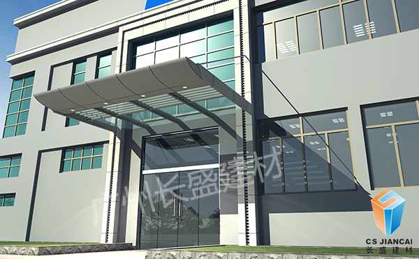 铝瓦楞板室外幕墙