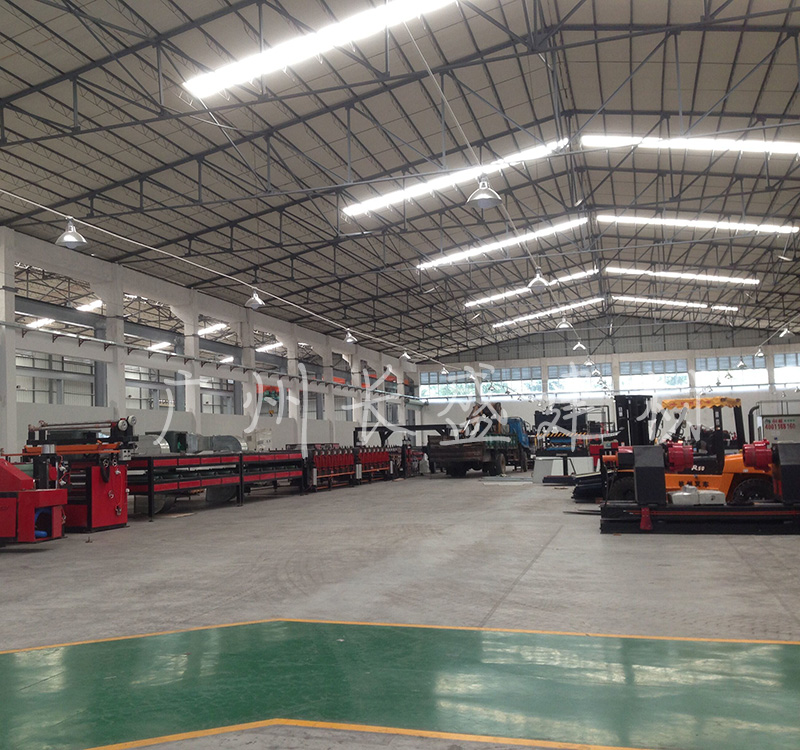 mg不朽情缘官网建材铝蜂窝板生产车间