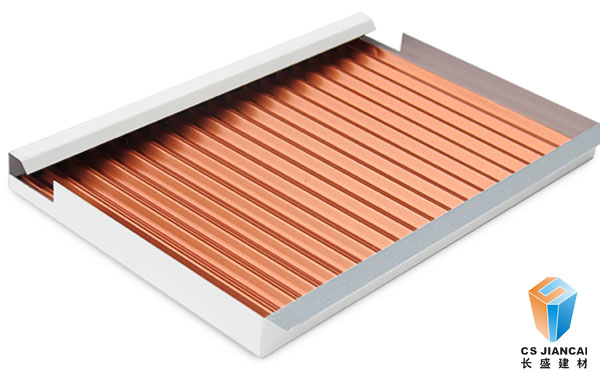 反面白色铝合金瓦楞板