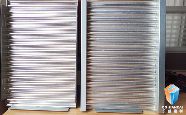 反面瓦楞铝板吊顶