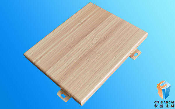 白松木纹铝单板