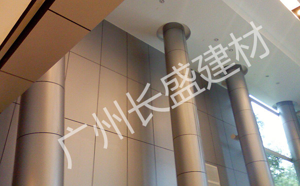 包柱氟碳铝单板装饰