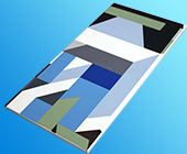 丝印铝蜂窝板幕墙