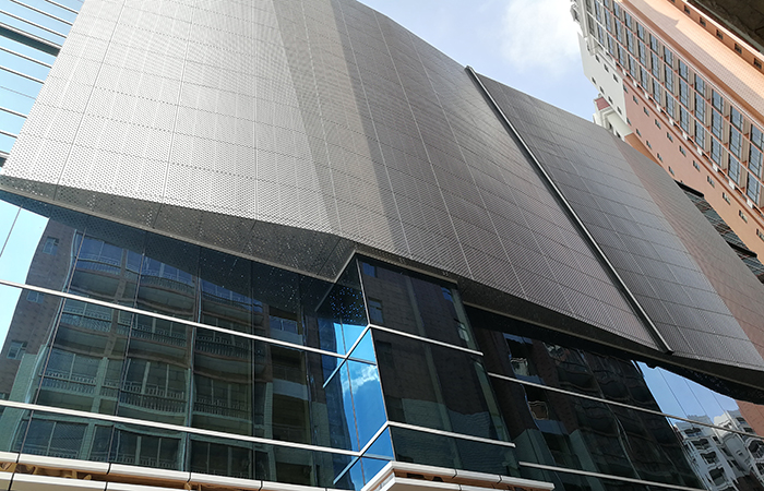 镂空铝单板室外幕墙效果