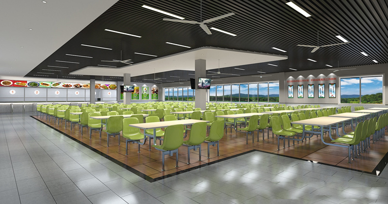 黑色铝方通吊顶