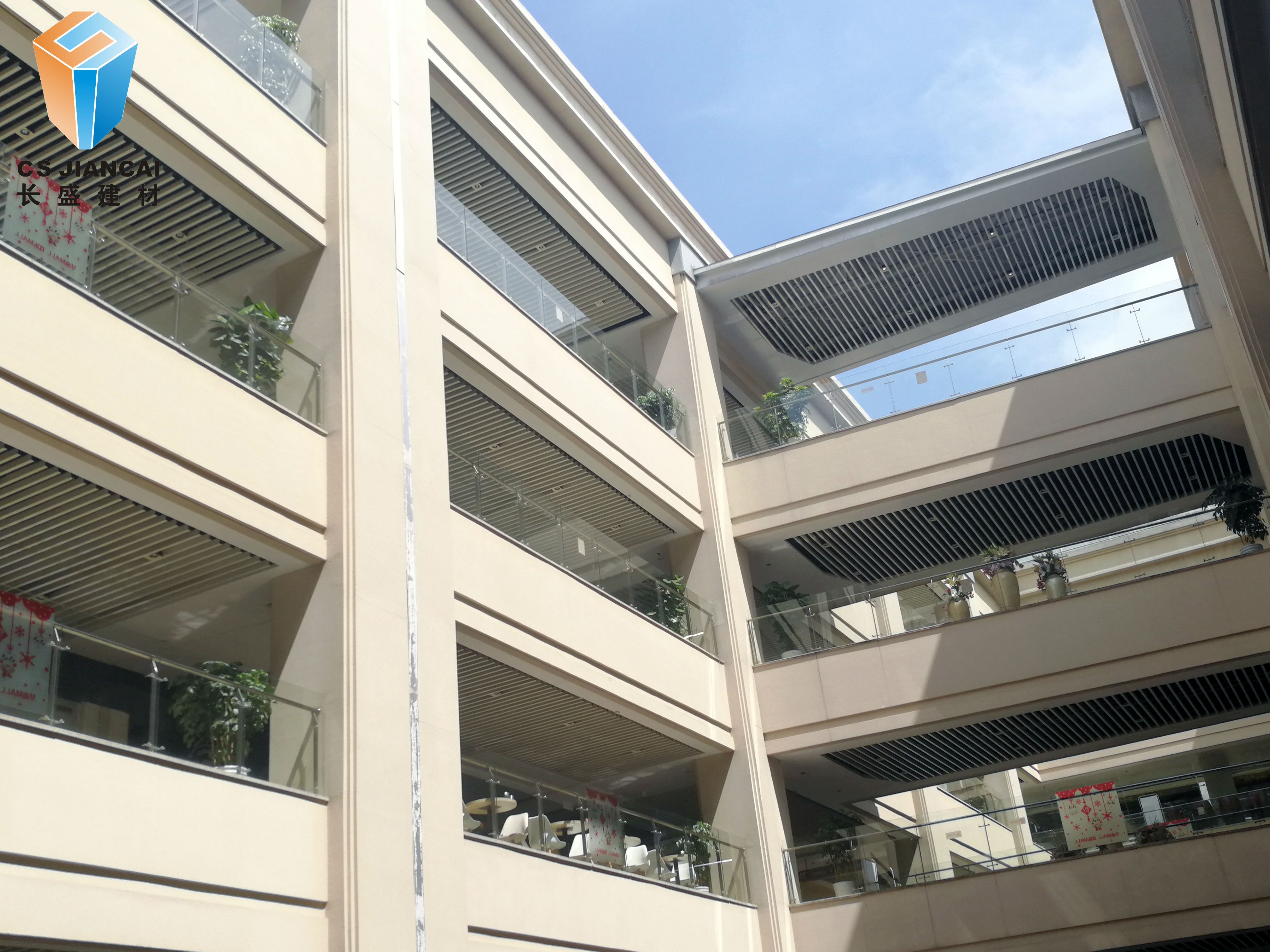 氟碳铝单板室外幕墙效果图